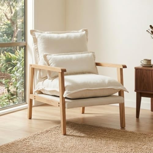 home Mid-Century Modern Accent Reading Chair,