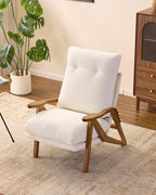 home Mid-Century Modern Accent Reading Chair,