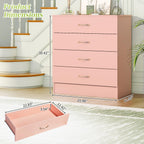4 Drawer Dresser, Modern Small Chest of Drawers
