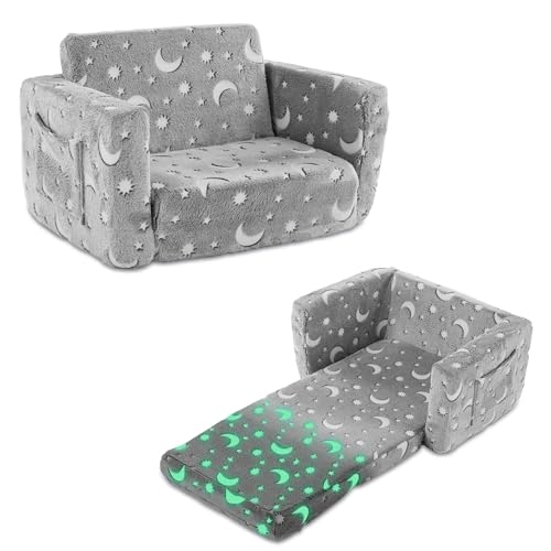 Comfy 2-in-1 Toddler Chair and Couch,