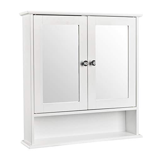 Grey Wall Mounted Medicine Cabinet, Bath Storage