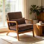 home Mid-Century Modern Accent Reading Chair,