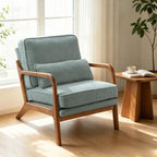 home Mid-Century Modern Accent Reading Chair,