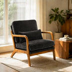 home Mid-Century Modern Accent Reading Chair,