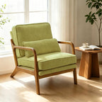 home Mid-Century Modern Accent Reading Chair,
