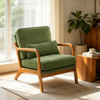 home Mid-Century Modern Accent Reading Chair,