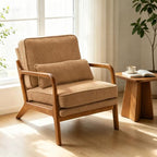 home Mid-Century Modern Accent Reading Chair,