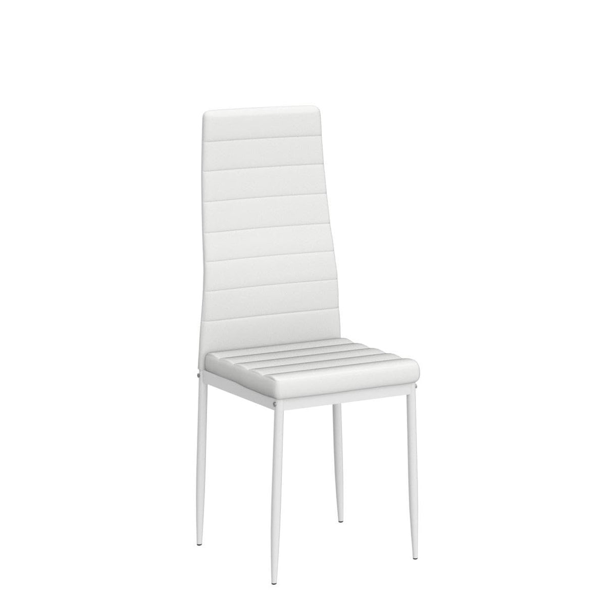 Karl home Dining Chairs Set of 4, PU Leather & High Back